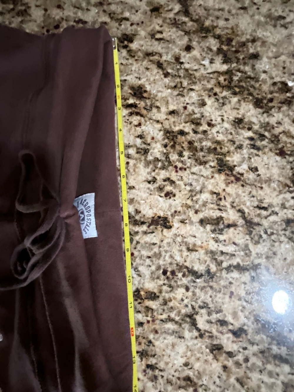 Aeropostale Brown Yoga Sweat Pants   Sz S - Picture 9 of 9